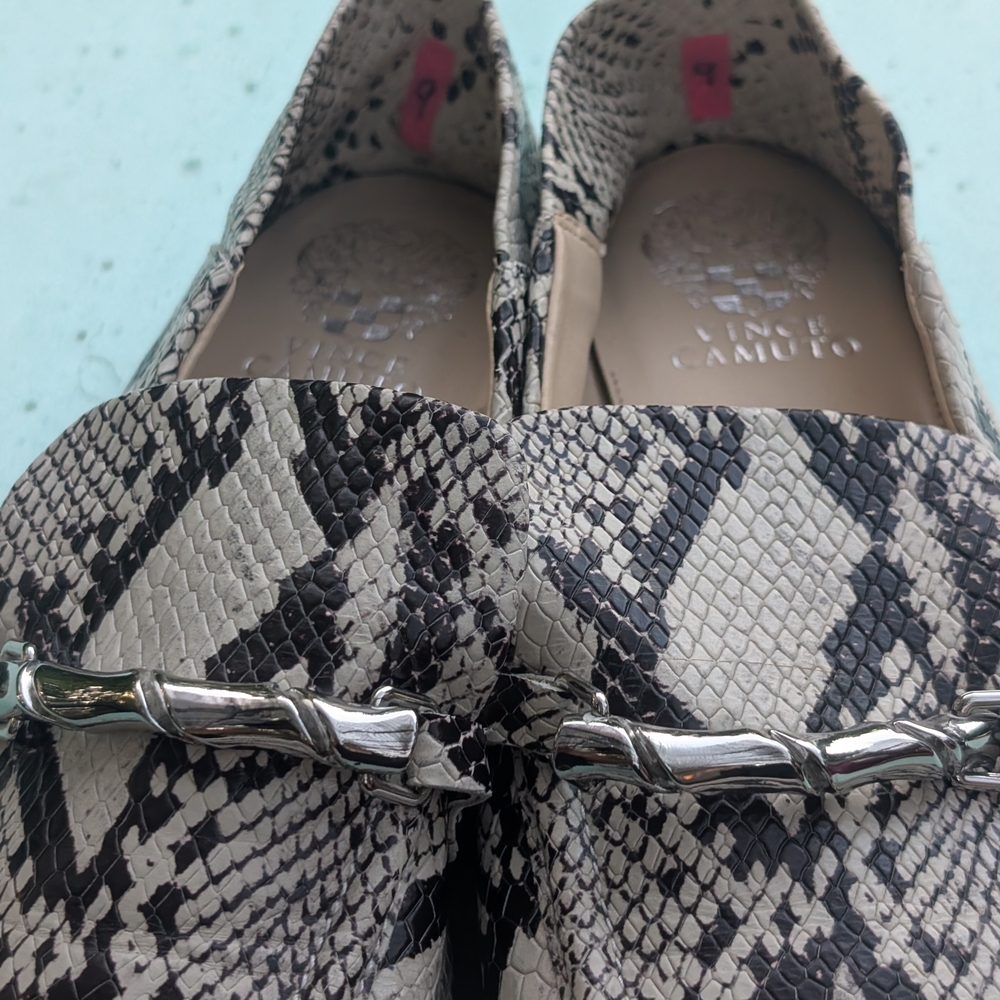 Snakeskin Pattern Espadrilles - image 2